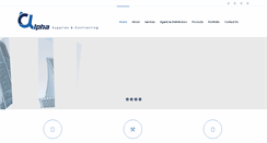 Desktop Screenshot of alphasupplier.com